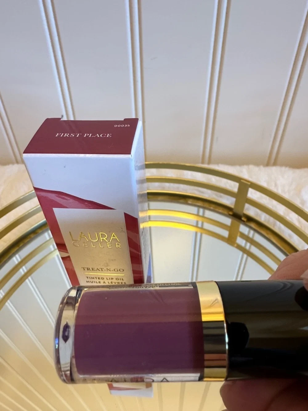 Laura Geller Treat-N-Go Tinted Lip Oil — First Place